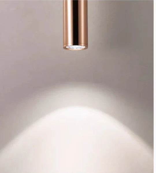 HomeDor Lizz Gold Tube Pendant Lighting Chandelier