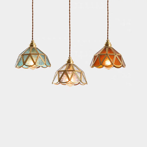 Leighton Vintage Bunte Pendelleuchte