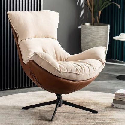 HomeDor Modern Leisure Swivel Reading Chair
