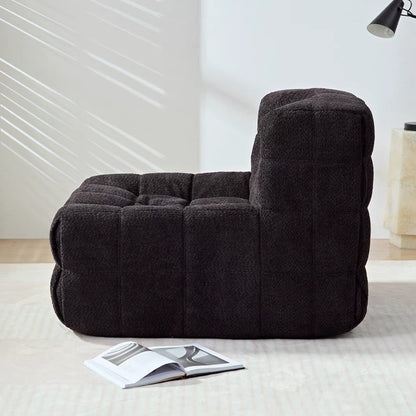 HomeDor Comfy Lounge Furry Beanbag Sofa Chair