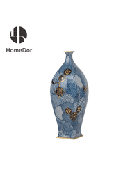 Vase: L16cm X W16cm X H38cm