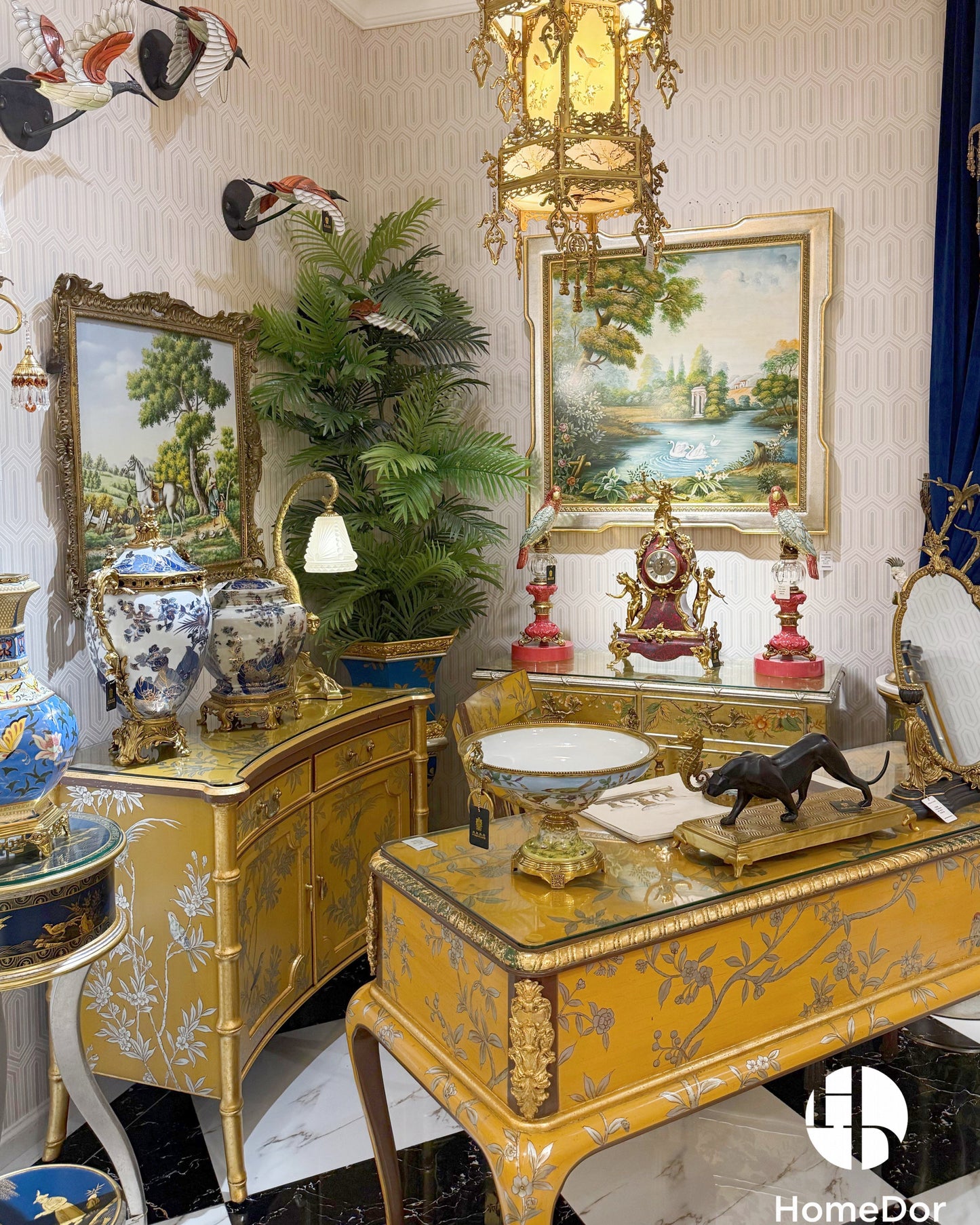 Elegant Flying Crane Wall Sculpture Decor