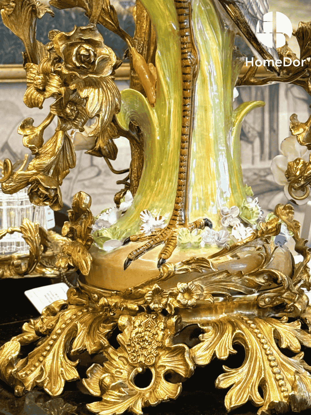 HomeDor × FH&Home | Avian Melody Chinoiserie Crystal Fringed Table Lamp10