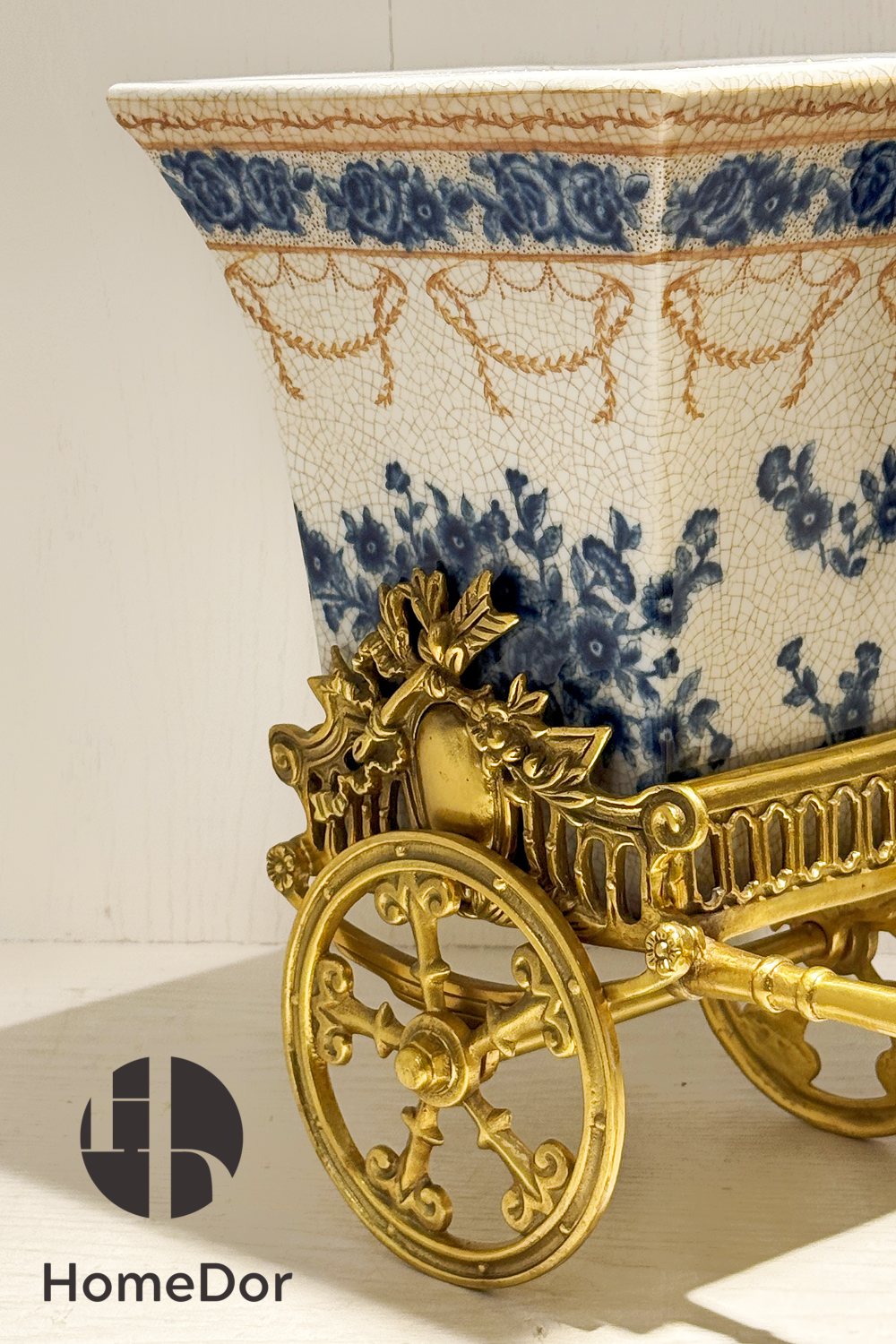HomeDor × FH&Home | Sophisticated Blue-and-White Porcelain Table Decor Set