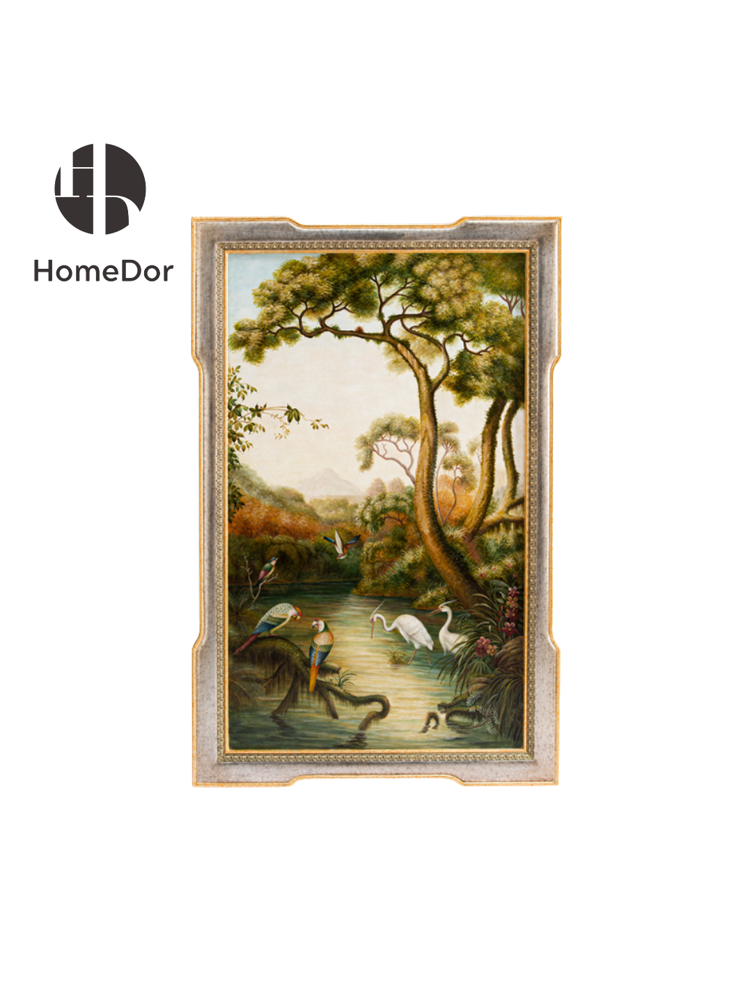 HomeDor × FH&Home | Hand-Painted Nature Landscape Wall Art
