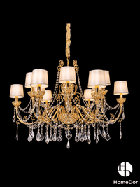 12 Lights/With Lampshades/D121cm*H85cm