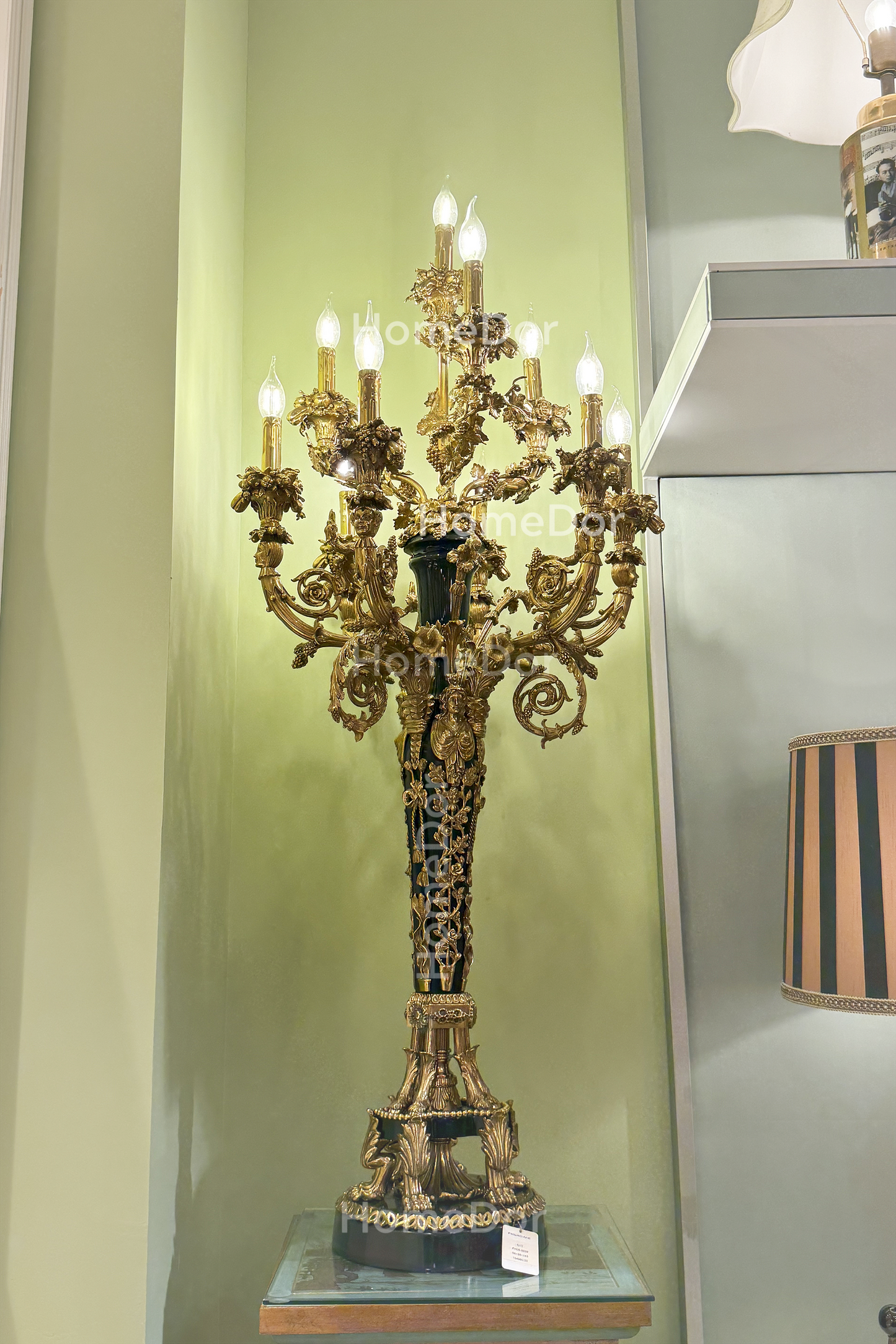 HomeDor × FH&Home | Aurelian Candelabra Neo-Baroque Table Lamp