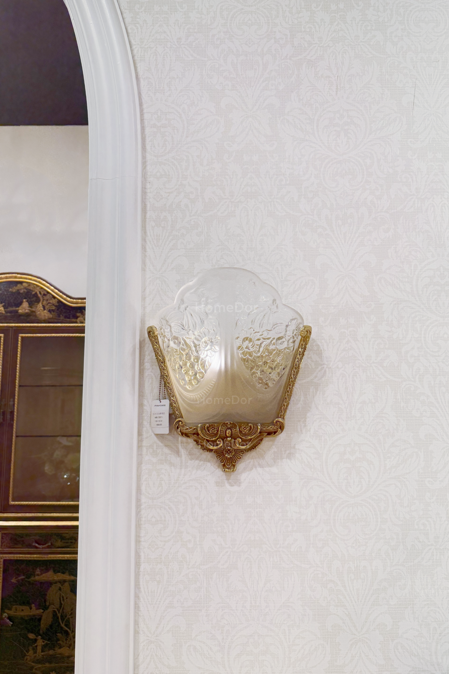 HomeDor × FH&Home | Neoclassical Style Brass Wall Sconce