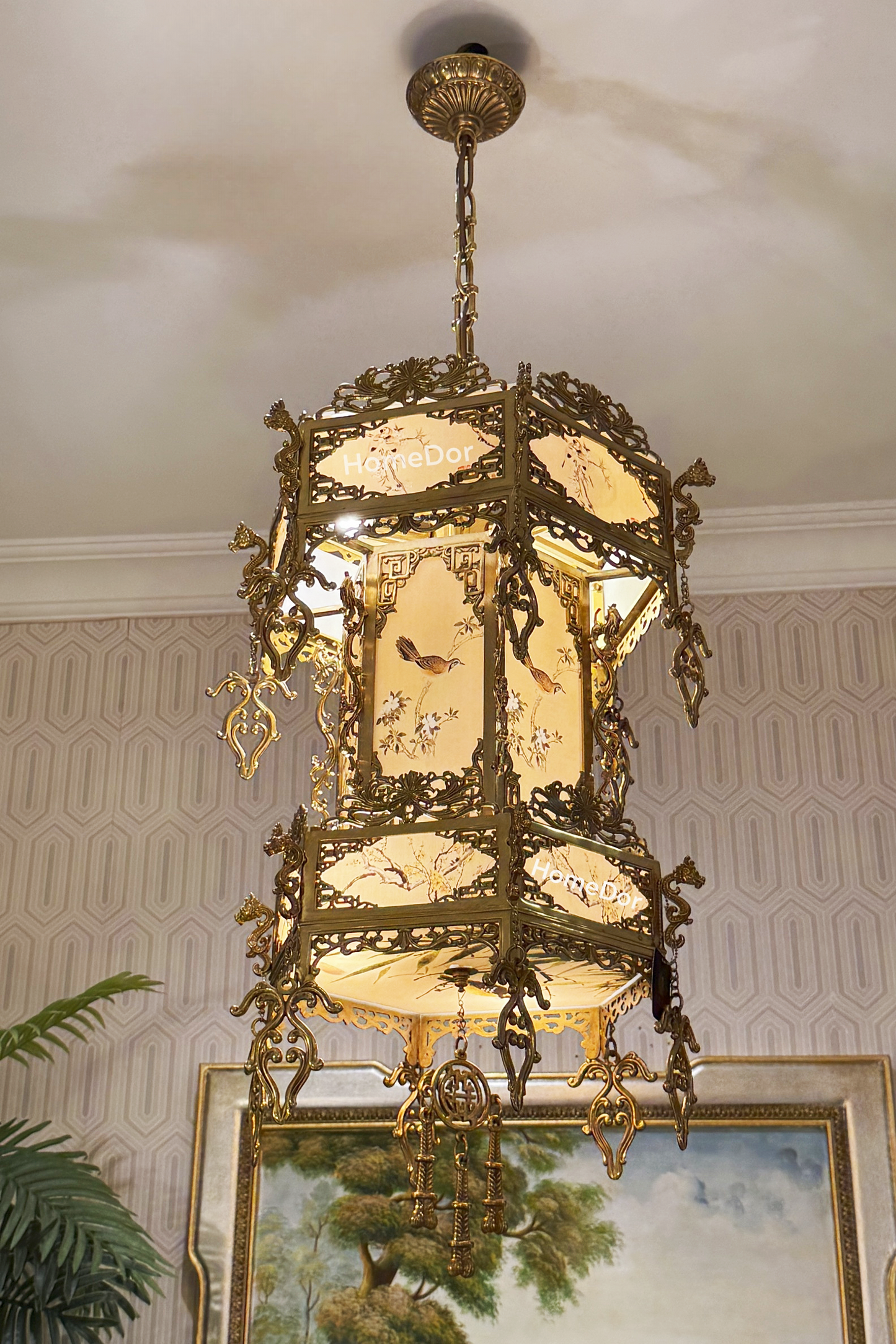 HomeDor × FH&Home | Opulent Ming-Qing Imperial Style Chandelier