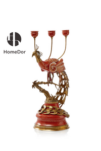 3 Candle Holder/Left/L31cm × W22cm × H56cm