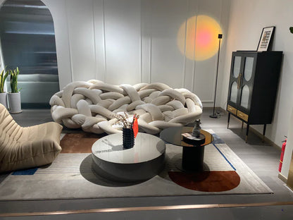 Sofa aus Python-Samtröhren