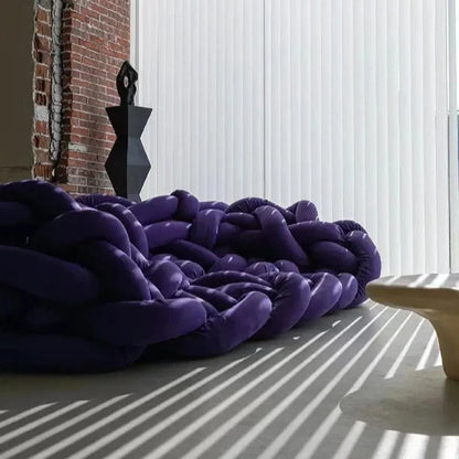 Sofa aus Python-Samtröhren