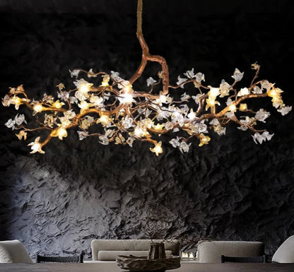 HomeDor Linn Flower Branch Chandelier