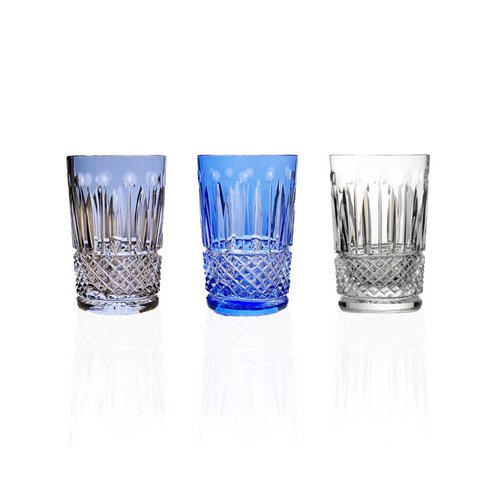 HomeDor Luxury Crystal Engraved Tall Whiskey Glass