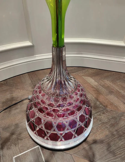 HomeDor Luxury Colorful 18-Light Crystal Floor Lamp