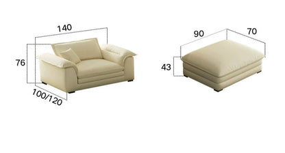 HomeDor Modern Sectional Sofa