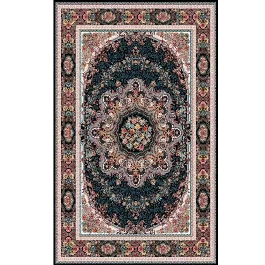 Persian Rug Oriental Classical High-Density Carpet