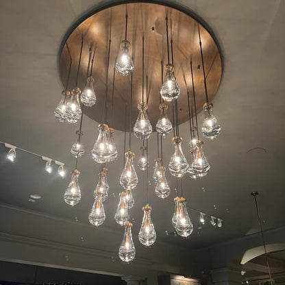 HomeDor Premium Modern Floating Raindrop Chandelier