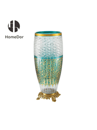 Ovoid Tall Vase: L18cm × W18cm × H42cmFlared Vase: L29cm × W29cm × H35cm