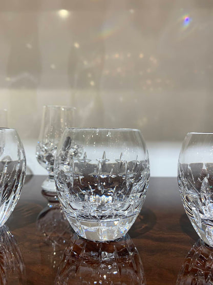 HomeDor Luxury Crystal Engraved Black Tea Cup