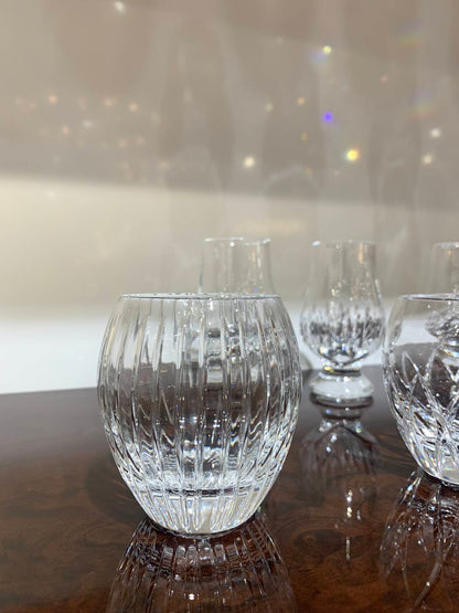 HomeDor Luxury Crystal Engraved Black Tea Cup