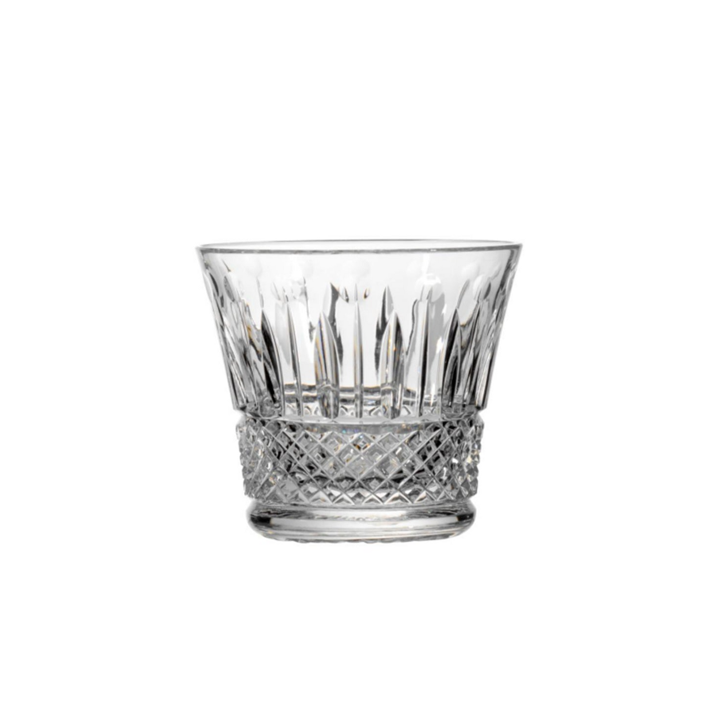 HomeDor Luxury Crystal Engraved Clear Whiskey Glass