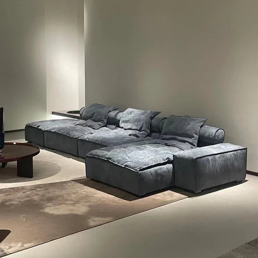 HomeDor Modern Soft Mint Cloud Sofa