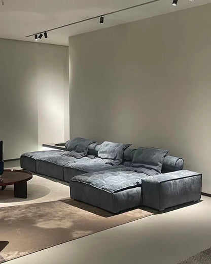 HomeDor Modern Soft Mint Cloud Sofa