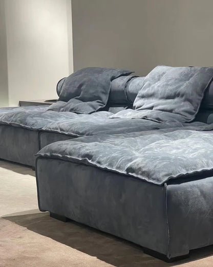 HomeDor Modern Soft Mint Cloud Sofa