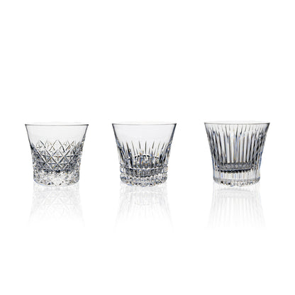 HomeDor Luxury Crystal Engraved Clear Whiskey Glass