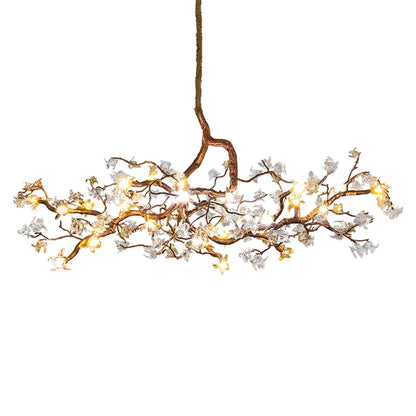 HomeDor Linn Flower Branch Chandelier