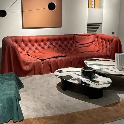 HomeDor High-End Contemporary Chesterfield Sofa