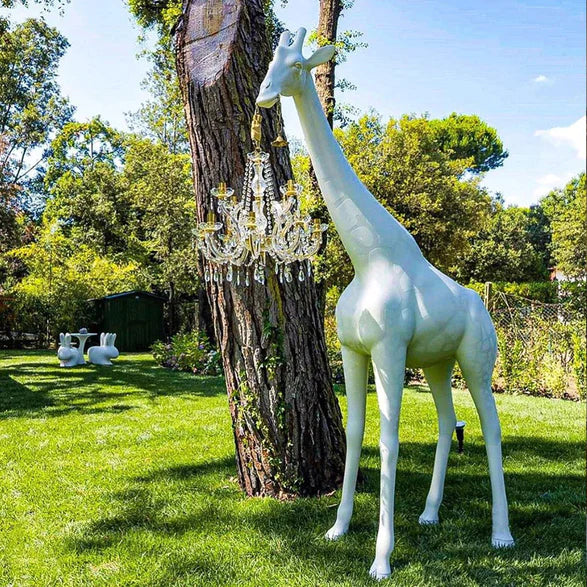 HomeDor Nordic Animal Sculpture Extra Large Giraffe Floor Lamp