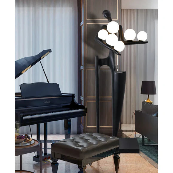 HomeDor Greeter 6-Light Floor Lamp