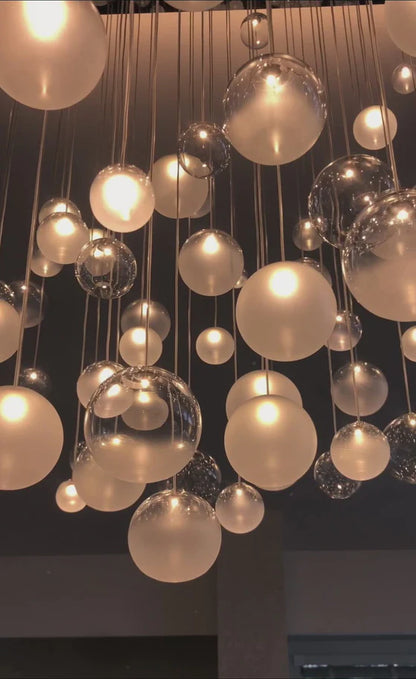 HomeDor Lily Bubble Pendant Chandelier