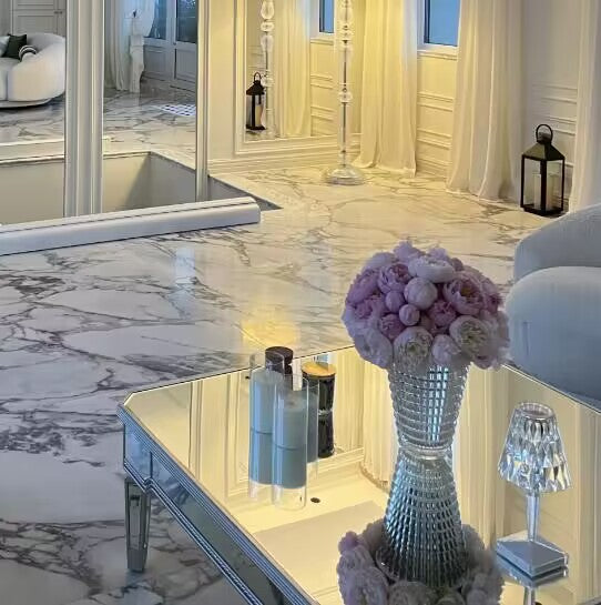 HomeDor Luxury Crystal Vase for Table Decor