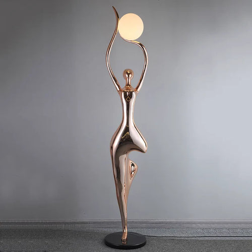 HomeDor Tree Pose Yoga Floor Lamp