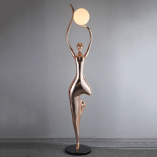 HomeDor Tree Pose Yoga Floor Lamp