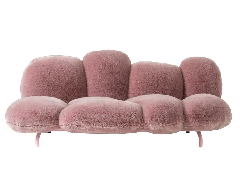 HomeDor Fuzzy Sofa