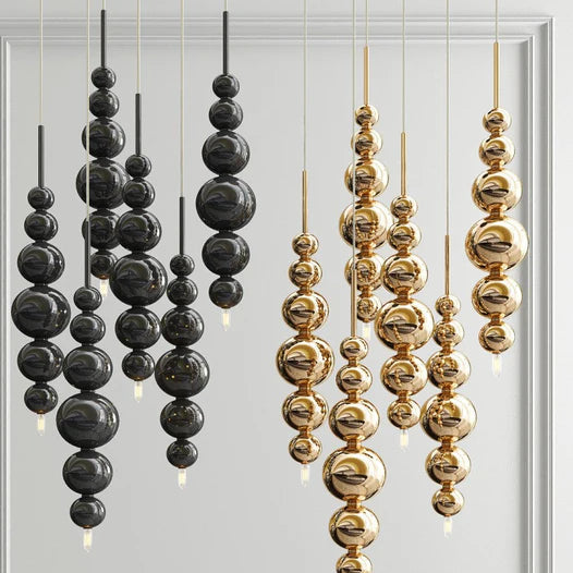 HomeDor Modern Creative Cluster Glass Pendant Lamp