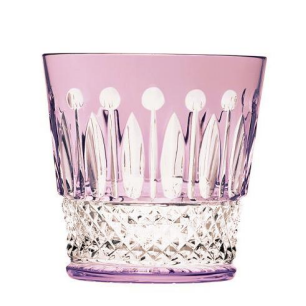 HomeDor Luxury Crystal Engraved Colorful Whiskey Glass