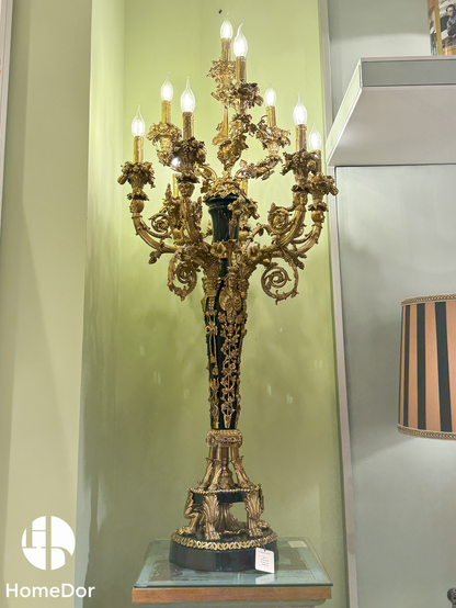 HomeDor × FH&amp;Home | Lámpara de mesa neobarroca Candelabro Aureliano