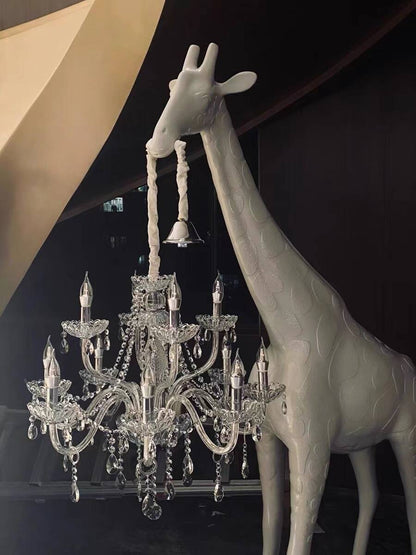 HomeDor Premium Nordic Animal Sculpture Extra Large Giraffe Floor Lamp