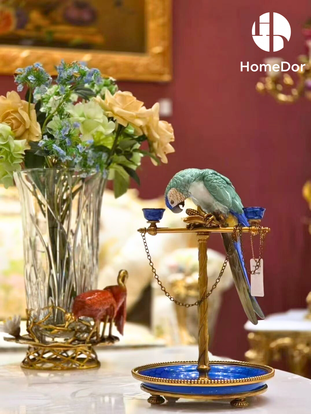 A statement piece for Palm Beach-inspired interiors, vanities, and collected homes.