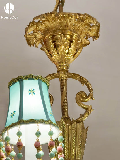 HomeDor × FH&Home | California Sunset Flower Embellished Chandelier