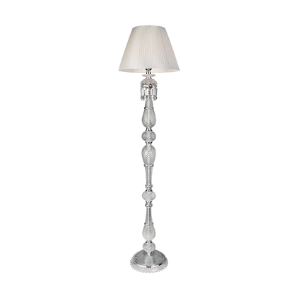 HomeDor Premium Luxury Laurel Vintage Lampshade Floor Lamp