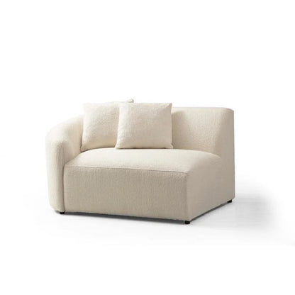Geschwungenes gepolstertes Sofa