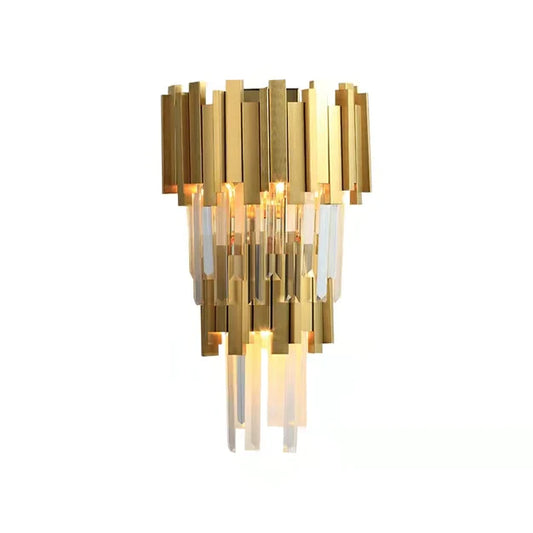 HomeDor Lohsen Classic Wall Sconce Light in Gold Finish