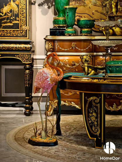 Elegant Hues of European Palaces Gilded Chroma Glazed Green Table Decor Sets-I9