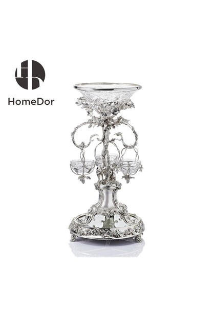Elegant_Rococo_Decorative_Fruit_Platter_with_Grape_Vine_Silver
